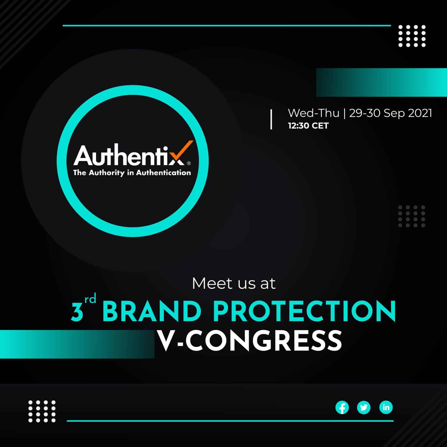 3rd Brand Protection VCongress Authentication & Anti Counterfeiting