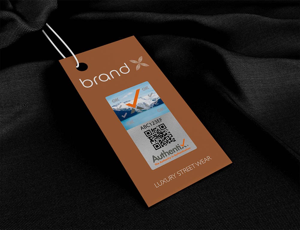 semi-overt physical security features for brand protection